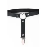 Halter Heart Garter, Crni