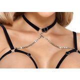 Abierta Fina otvorene tange i korzet (crni) - M | shoptok.hr