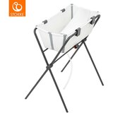 Stokke dječja kada flexi bath® white + umetak za novorođenče + sklopivi stalak za kadu flexi bath® grey Cijene