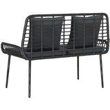  Set vrtnih namještaja Crna Antracit 109 x 63 x 83 cm | shoptok.hr