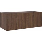  Zidni TV ormarić s LED svjetlima boja hrasta 80x35x31 cm | Eponuda.com