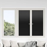  Prozorske folije statične 5 kom matirane crne PVC | shoptok.hr