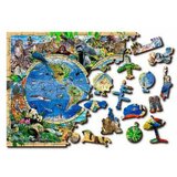 WOODEN CITY drvene puzzle - životinjsko carstvo M ( 502232 ) Cene