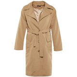 Trendyol Beige Belted Button Closure Trench Coat | Shoptok.si