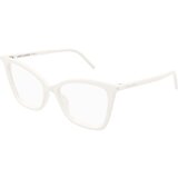 Saint Laurent SL386 014 M (53) Bela/Kristalna | Shoptok.si