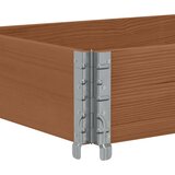 Okviri za palete 3 kom smeđi 150x50 cm od masivne borovine | shoptok.hr