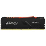 Kingston fury beast rgb, 32GB DDR4 (2x16GB), 3200MHz, CL16, KF432C16BB1AK2/32 ram memorija Cene