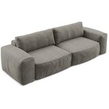 Makamii Siva raztegljiva sedežna garnitura iz šenilje 275 cm Kuki – | Shoptok.si