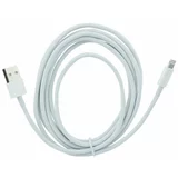 Mobiline Podatkovni kabel Apple beli za Apple Lightning_ 3m