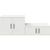 Bijeli Nočne omarice Bela MDF 103 x 41 x 40 cm Nočna omarica, (22008227) | Shoptok.si