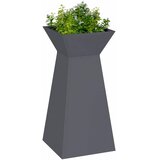  Stup saksija 2 pcs Antracit 35 x 35 x 73 cm | Eponuda.ba