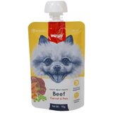 WANPY pasta govedina, sargarepa i grasak poslastica za pse 90g | Eponuda.com