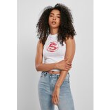 Mister Tee Women's turtleneck with a short top in white | Shoptok.si