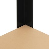  Radna klupa Crna 115 x 55 x 91 cm Projektirano drvo i metal | shoptok.hr