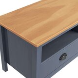 TV ormarić Hill sivi 158 x 40 x 47 cm od masivne borovine | shoptok.hr