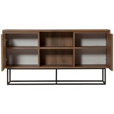 Kalune Design Niska komoda u dekoru oraha u prirodnoj boji 140x72 cm Rodez – | shoptok.hr