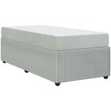  Krevetna konstrukcija Svijetlo siva 100 x 200 cm tkanina | Eponuda.com