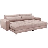 MID.YOU VELIKA ZOFA, svetlo roza tekstil, leseni material | Shoptok.si