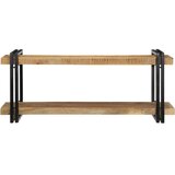  Zidna polica 110x33x45 cm Puno grubo drvo Mango | shoptok.hr