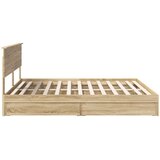  s od storage Sonoma hrast 180 x 200 cm Konstruirano drvo | shoptok.hr