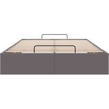  Otomanski okvir kreveta bez madraca sivi 120x200cm umjetne kože | shoptok.hr