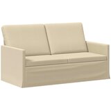  Kauč za dvoje Krem 150 x 81 x 82 cm Tkanina Slike