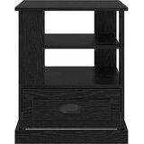 vidaXL Noćni ormar Crni hrast 50 x 50 x 60 cm Konstruirano drvo | shoptok.hr