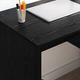  Stol s ladicama Crni hrast 90 x 49 x 75 cm Konstruirano drvo | shoptok.hr