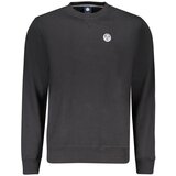 North Sails Muška Crna Zip-Up Majica | shoptok.hr