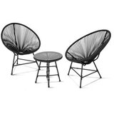  Bistro set od čelika i ratana, 3 dela | Eponuda.com