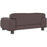 Krevet za pse smeđi 70 x 45 x 30 cm umjetne kože | Eponuda.com