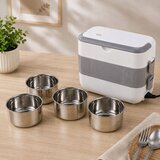 Verk 07543 električna posoda za segrevanje hrane 200 W, 2,2 L, 4 inox posode | Shoptok.si