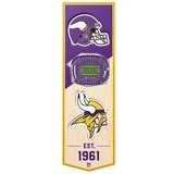 Minnesota Vikings 3D Stadium Banner slika