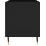 Ormarić za ploče crni 74,5 x 38 x 48 cm od konstruiranog drva | shoptok.hr