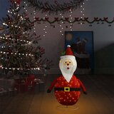  Ukrasna božićna figura Djeda Mraza LED luksuzna tkanina 90 cm | shoptok.hr