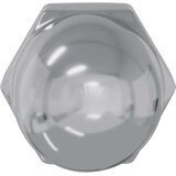  Šesterokutne žižak matice 2 pcs Srebrno m8 Metal | shoptok.hr