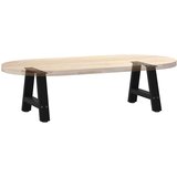  Noge za stolić u obliku slova A 2 kom crne 30x(30-31) cm čelik | shoptok.hr