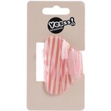 YESSS! šnala za kosu svetlo roze pruge manja 1/1 Cene