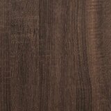  Kutija z mačji pijesak boja hrasta 53x53x51cm konstruirano drvo | shoptok.hr