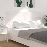  Uzglavlje bijelo 206 x 4 x 100 cm od masivne borovine | shoptok.hr