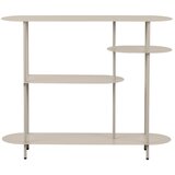House Nordic Bež metalni regal 118x97x31 cm Rieti – Cijene