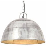  Industrijska viseća svjetiljka 25 W srebrna okrugla 41 cm E27 | shoptok.hr