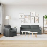 SOFA 180cm 2 pcs Tamno siva Metal | shoptok.hr
