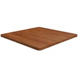  Četvrtasta stolna ploča smeđa 70x70x2,5 cm tretirana hrastovina | shoptok.hr