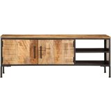 vidaXL TV omarica 110x35x40 cm trden robusten mangov les, (21325779) | Shoptok.si