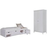 MID.YOU ENOPOSTELJNA SOBA, bela | Shoptok.si