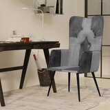 The Living Store Fotelj siv iz pravega usnja - Fotelj, (21662939) | Shoptok.si