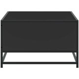 vidaXL Klubska mizica črna 100x57x35 cm inženirski les in kovina | Shoptok.si