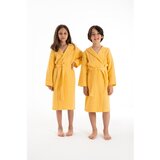 Foutastic Žuti dječji ogrtač od muslina veličina za 7-8 godina Muslin – | shoptok.hr