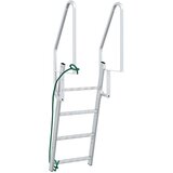 vidaXL ljestve za dok ostalo srebrno 58 x 77 x 166 cm aluminij | shoptok.hr